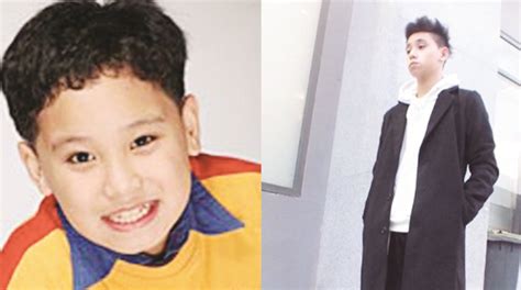 Former Goin' Bulilit cast member Basty Alcances now .